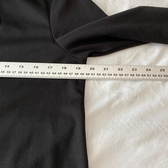 H&M Women's Black Long Sleeve Straight Sheath Mini Pullover Dress Size Medium - Picture 10 of 16